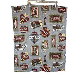 Vintage Coca Cola Coke King Size Pillow Case Sham 30” X 24” Made In Canada